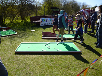 Outdoor Crazy Golf
