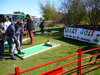 Outdoor Crazy Golf