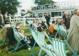 Deckchairs at Goodwood Revival