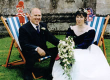 even Mr Punch came to Mick's wedding